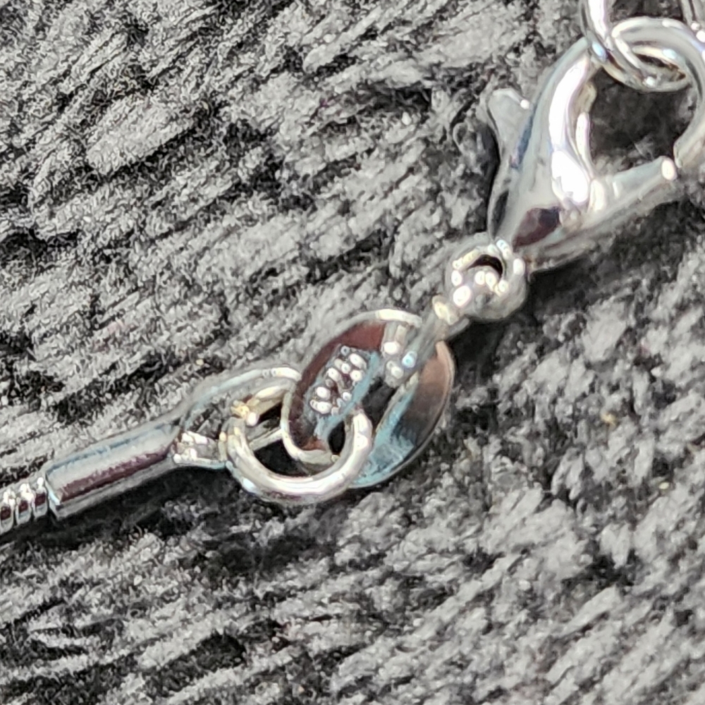 Sterling Silver Snake Chain Necklace - Picture 5 of 5